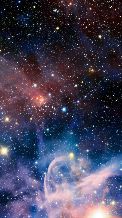 Sci Fi Nebula, Stars, 750x1334