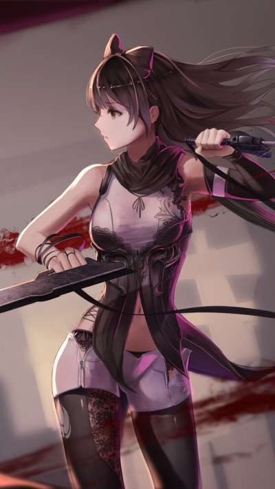 Anime RWBY, Blake Belladonna, 750x1334