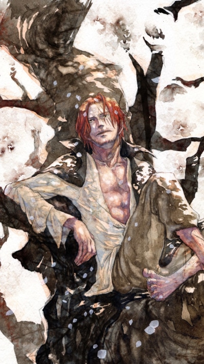 Anime One Piece, Shanks (One Piece), 750x1334