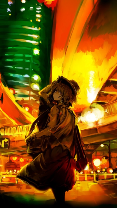 Anime Touhou, 750x1334