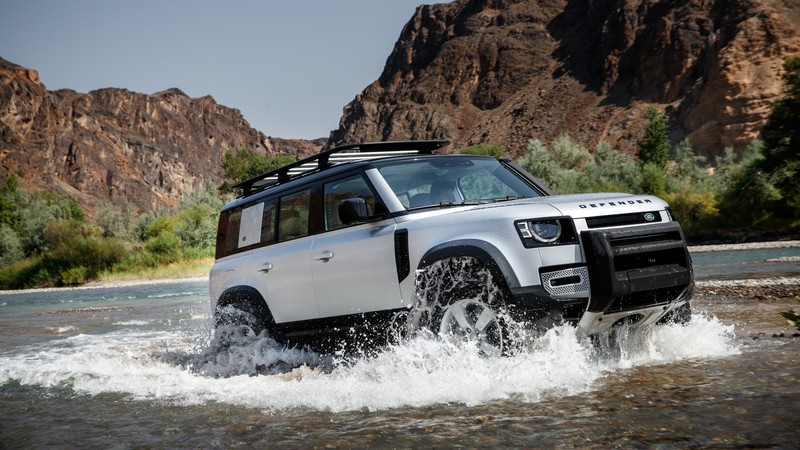 Land Rover Defender 110 P400 X, Frankfurt Motor Show 2019, SUV, 2020 cars, 4K
