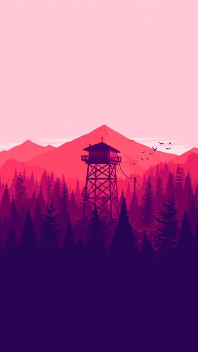 Video Game Firewatch, 750x1334