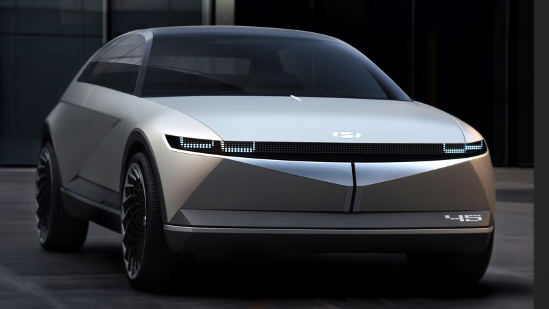 Hyundai 45 EV, electric cars, Frankfurt Motor Show 2019, 4K