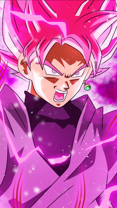 Anime Dragon Ball Super, SSR Black, Black Goku, Black (Dragon Ball), Dragon Ball, 750x1334