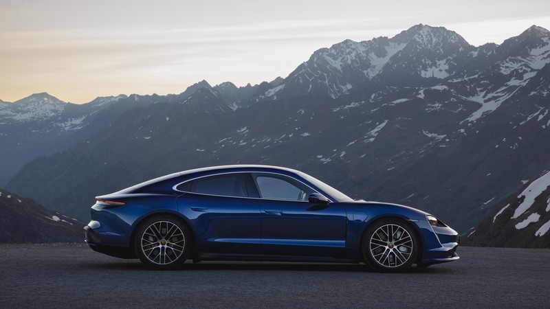 Porsche Taycan, electric cars, 2019 cars, 4K