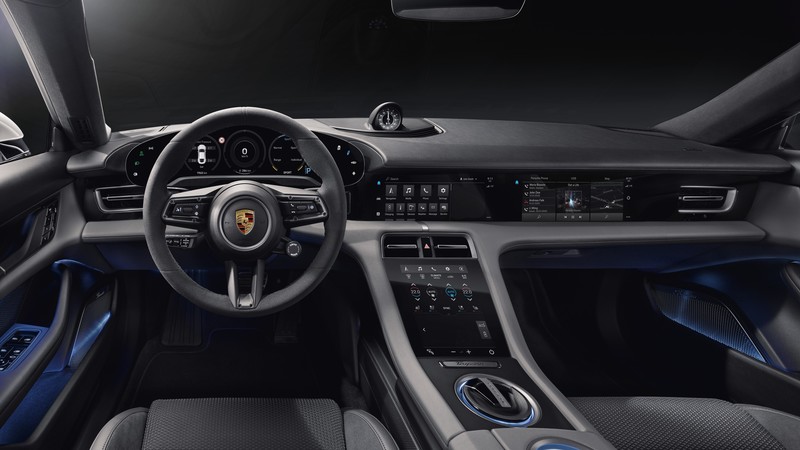 Porsche Taycan Turbo S, electric cars, 2019 cars, 4K