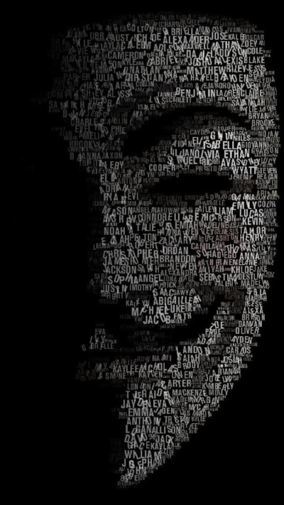 Technology Anonymous, Hacker, Typography, 750x1334