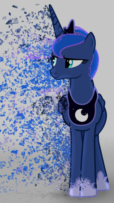 TV Show My Little Pony: Friendship is Magic, Vector, Princess Luna, My Little Pony, 750x1334