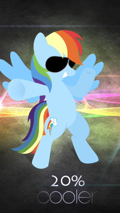 TV Show My Little Pony: Friendship is Magic, My Little Pony, Vector, Rainbow Dash, 750x1334