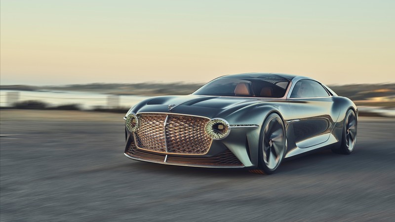 Bentley EXP 100 GT, luxury cars, 4K