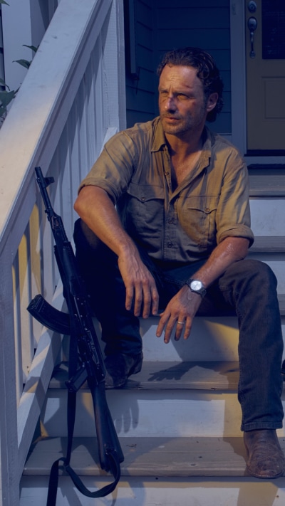 TV Show The Walking Dead, Rick Grimes, Chandler Riggs, Andrew Lincoln, Carl Grimes, 750x1334
