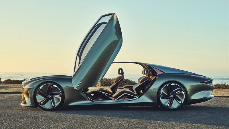 Bentley EXP 100 GT, luxury cars, 4K