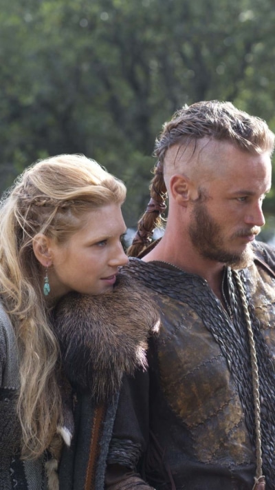 TV Show Vikings, Vikings (TV Show), Lagertha (Vikings), Katheryn Winnick, Ragnar Lothbrok, Travis Fimmel, 750x1334