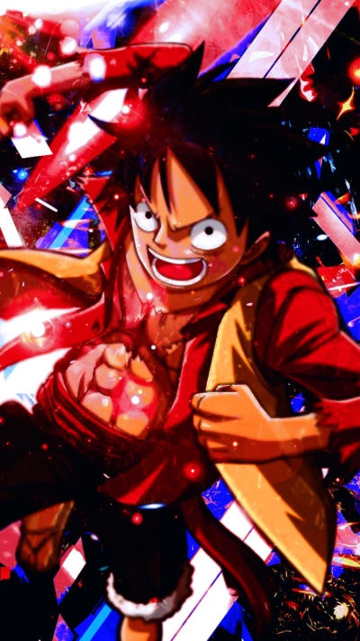 Anime One Piece, Monkey D. Luffy, 750x1334