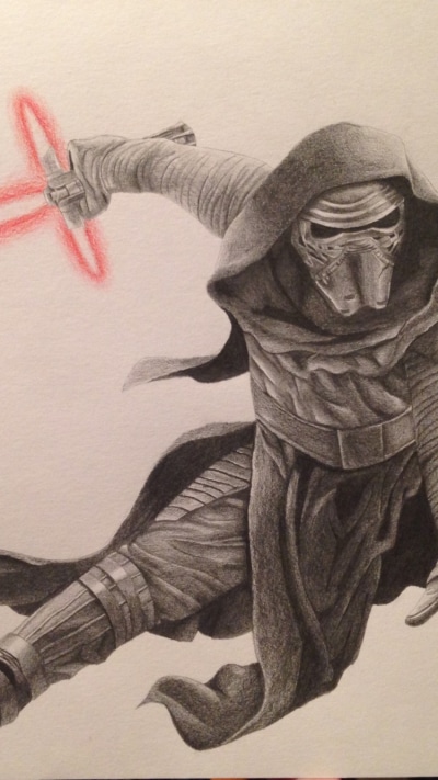 Movie Star Wars Episode VII: The Force Awakens, Kylo Ren, Star Wars, 750x1334