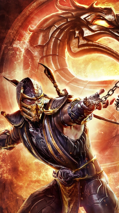 Video Game Mortal Kombat, Scorpion (Mortal Kombat), Sub-Zero (Mortal Kombat), 750x1334