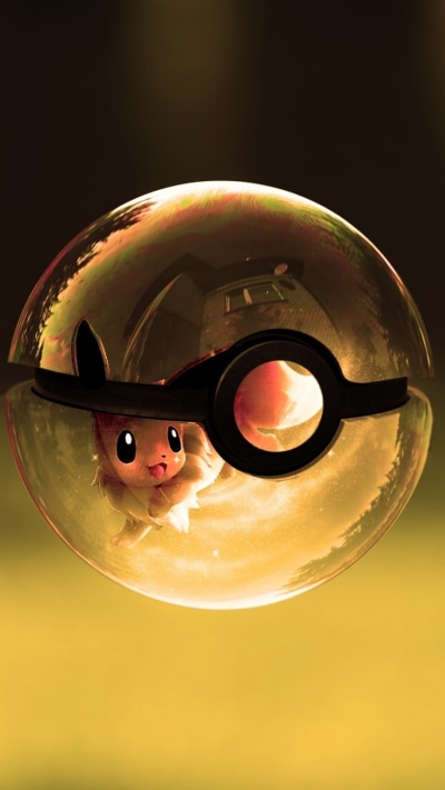 Anime Pokémon, Pokeball, Eevee (Pokémon), Eeveelutions, 750x1334