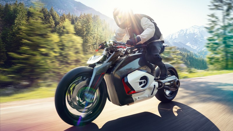 BMW Motorrad Vision DC Roadster, electric bikes, 2019 bikes, 4K