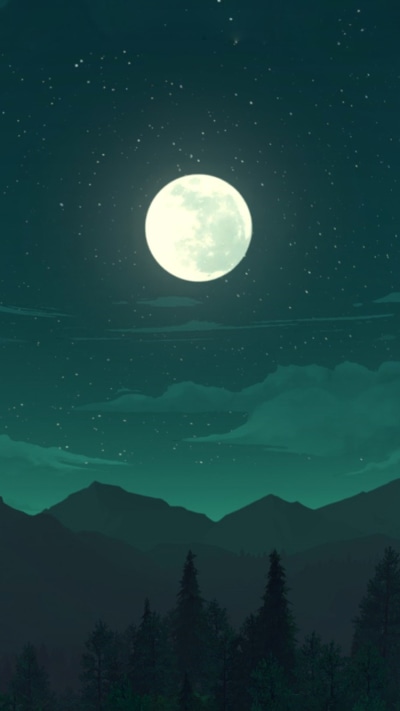 Video Game Firewatch, Moon, 750x1334