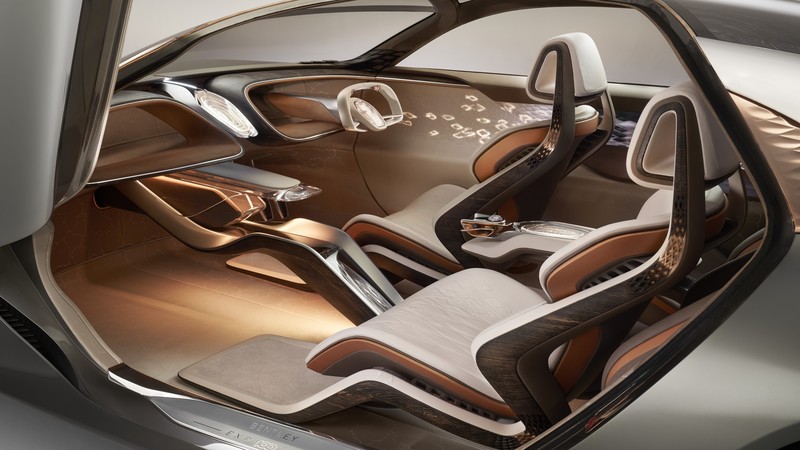 Bentley EXP 100 GT, luxury cars, 4K