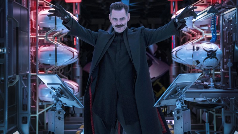 Sonic the Hedgehog, Jim Carrey, 4K