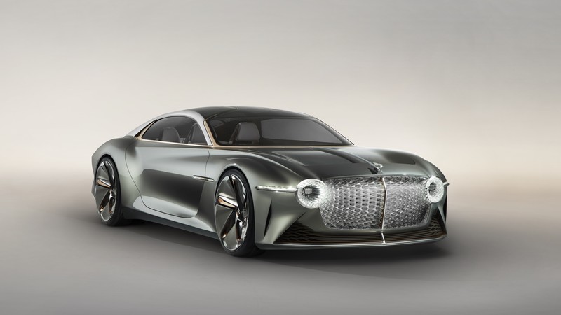 Bentley EXP 100 GT, luxury cars, 4K