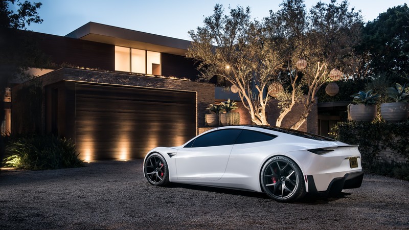 Tesla Roadster, 2020 Cars, electric car, 4K