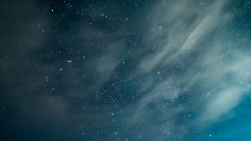 space, starry sky, night, constellation, 4k