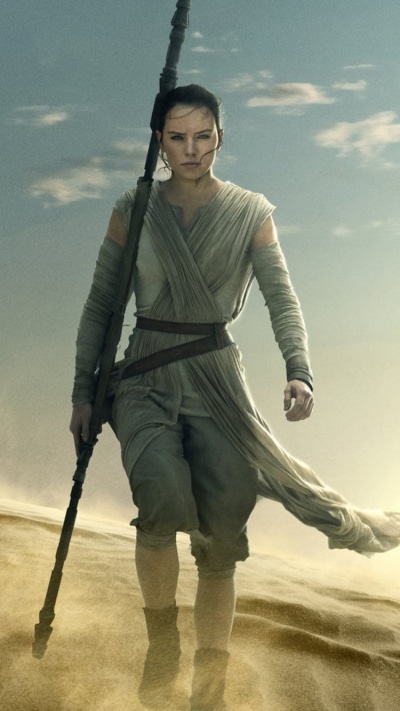 Movie Star Wars Episode VII: The Force Awakens, Daisy Ridley, Star Wars, Rey (Star Wars), 750x1334