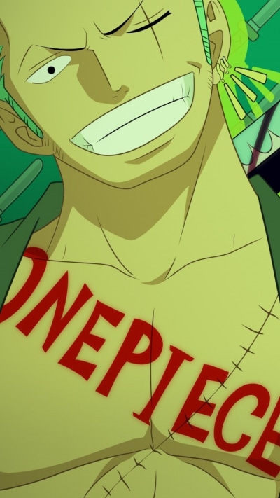 Anime One Piece, Roronoa Zoro, 750x1334