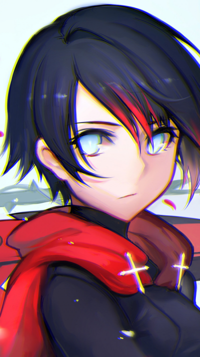 Anime RWBY, Ruby Rose (RWBY), 750x1334