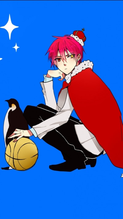 Anime Kurokos Basketball, Seijūrō Akashi, 750x1334