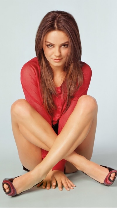 Celebrity Mila Kunis, High Heels, 750x1334