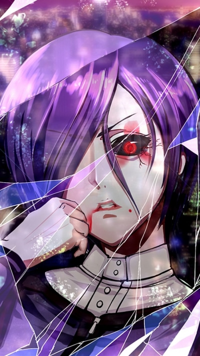 Anime Tokyo Ghoul, Touka Kirishima, 750x1334