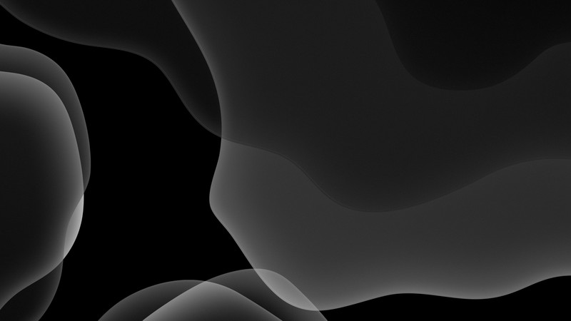 iOS 13, iPadOS, abstract, dark, WWDC 2019, 4K