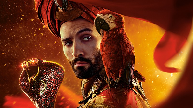 Aladdin, Marwan Kenzari, 4K