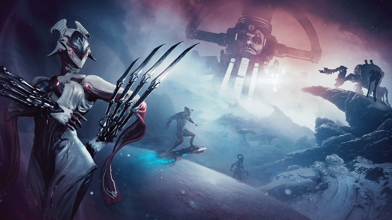 Warframe Fortuna, artwork, poster, 4K