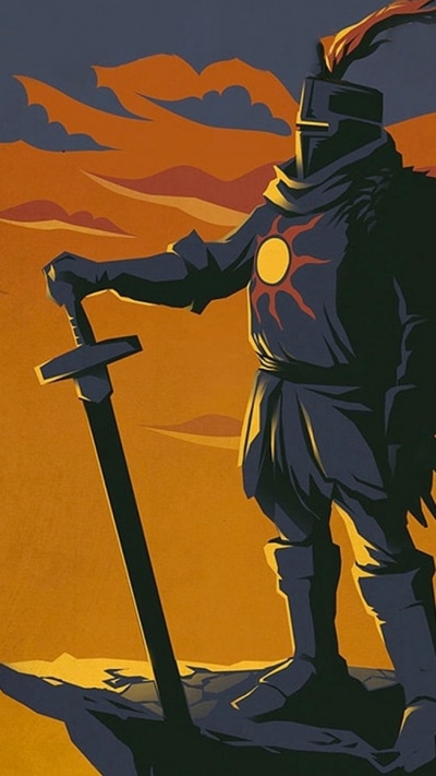 Video Game Dark Souls, Knight, Warrior Of Sunlight, 750x1334