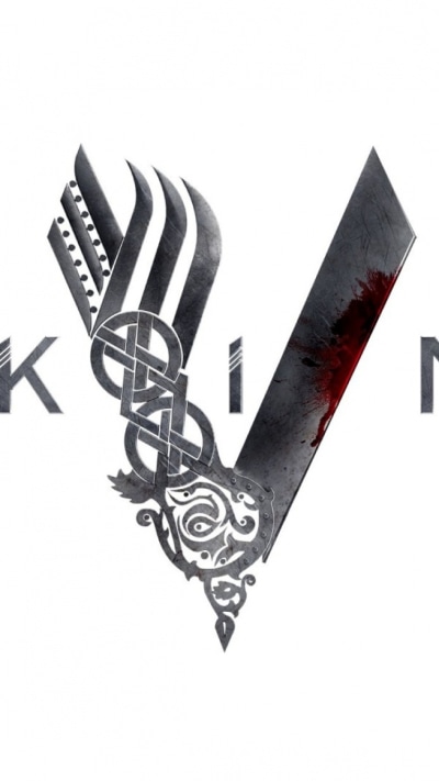 TV Show Vikings, Vikings (TV Show), TV Show, Logo, 750x1334