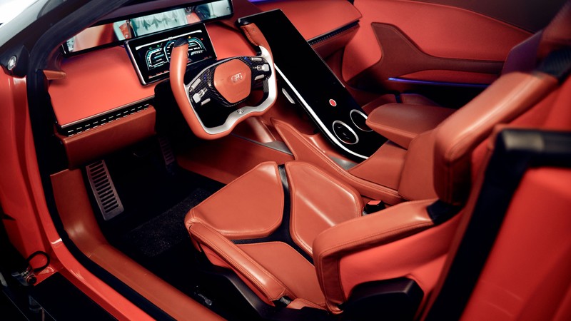 GFG Kangaroo, hypercar, electric cars, Geneva Motor Show 2019, 4K