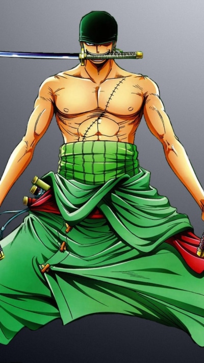 Anime One Piece, Roronoa Zoro, 750x1334
