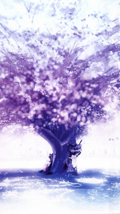 Anime Touhou, Marisa Kirisame, Tree, Reimu Hakurei, 750x1334