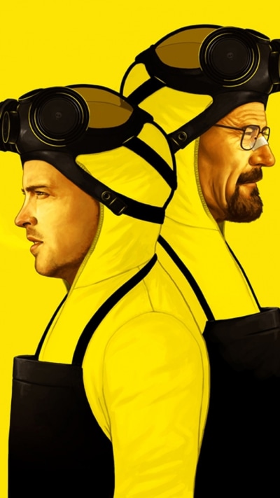 TV Show Breaking Bad, Aaron Paul, Jesse Pinkman, Bryan Cranston, Walter White, 750x1334
