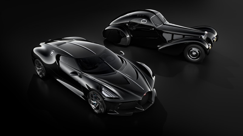Bugatti La Voiture Noire, Geneva Motor Show 2019, 2019 Cars, supercar, 4K