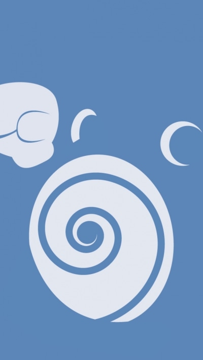 Video Game Pokémon, Minimalist, Poliwhirl (Pokémon), 750x1334