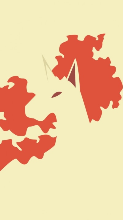 Video Game Pokémon, Rapidash (Pokémon), Minimalist, 750x1334