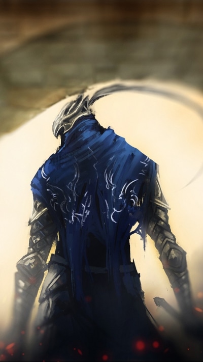 Fantasy Dark Souls, Knight, Artorias (Dark Souls), 750x1334