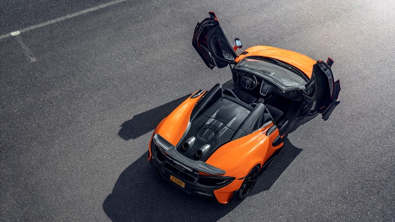 McLaren 600LT Spider, supercar, 2020 Cars, 4K
