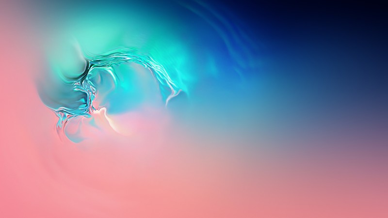 Samsung Galaxy S10, abstract, 4K