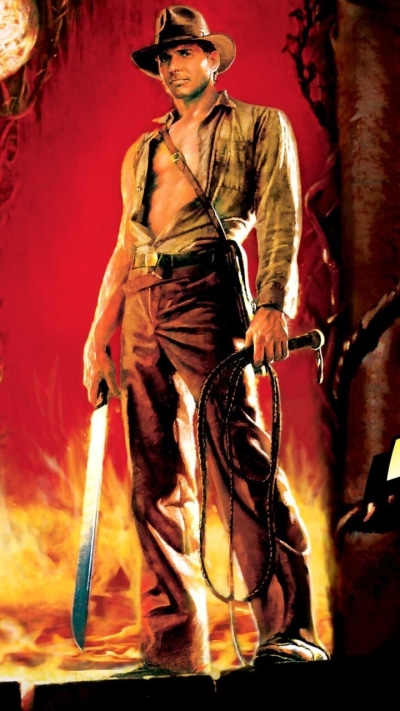 Movie Indiana Jones and the Temple of Doom, Indiana Jones, Harrison Ford, 720x1280